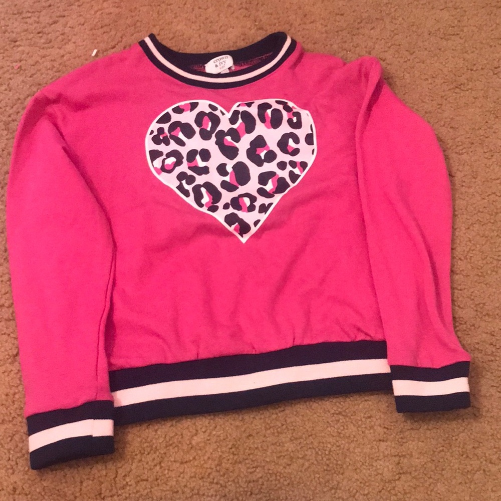 Pink Leopard sweatshirt